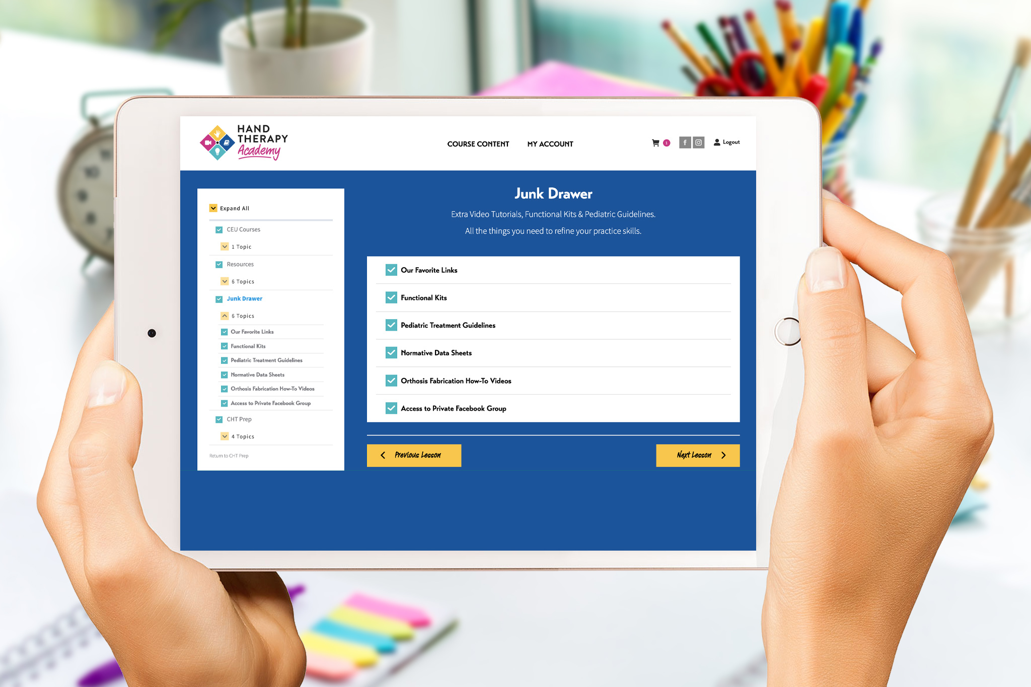 yse Hand Therapy Academy