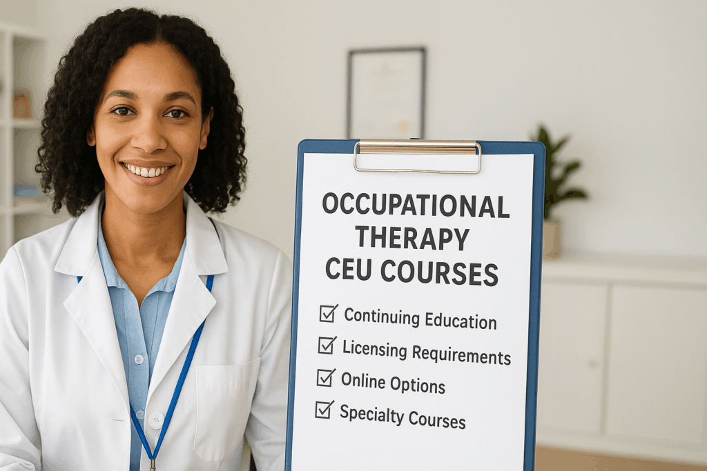 CEU-Kurse für Ergotherapie