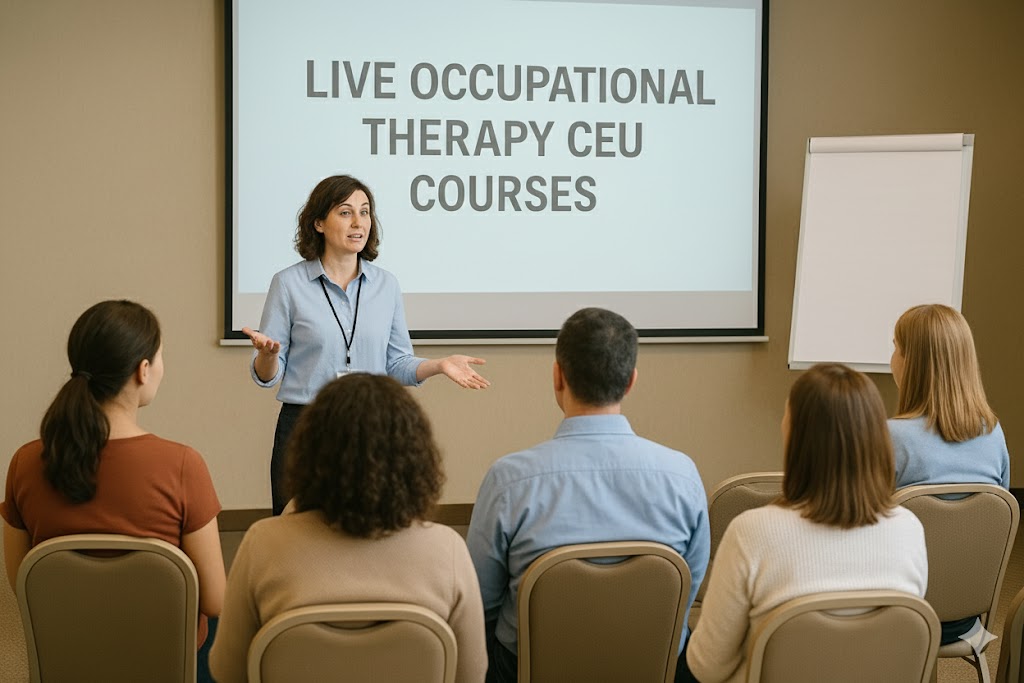live occupational therapy ceu courses