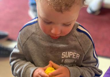 boy with toy