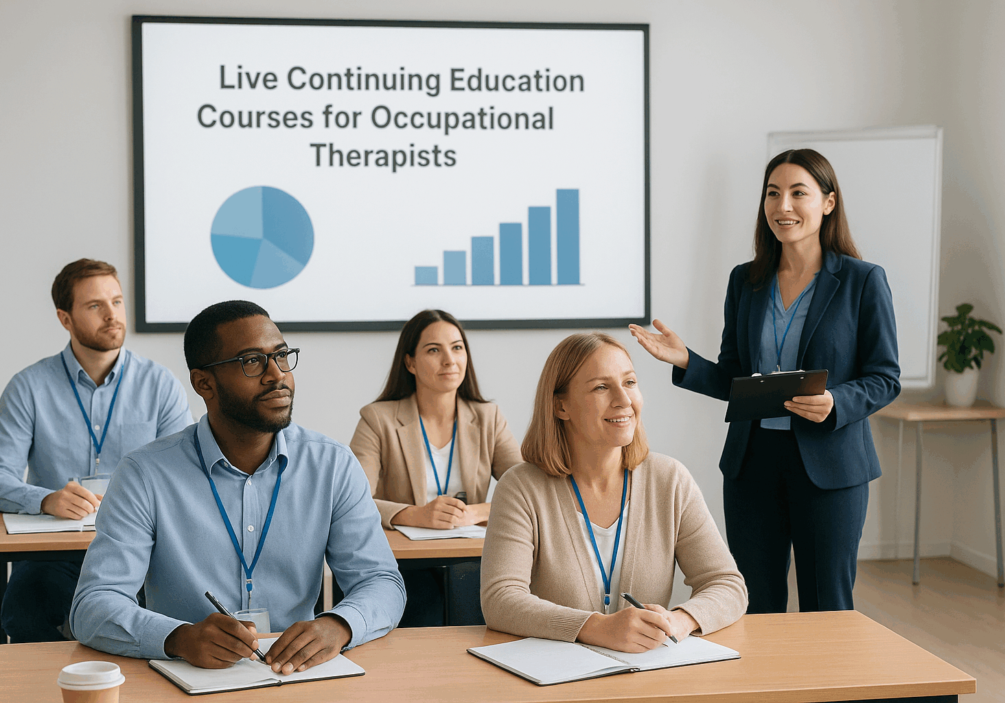 Cursos de educación continua en vivo para terapeutas ocupacionales