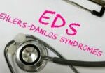 Ehlers-danlos,Syndrome,Term,On,White,Background,With,Stethoscope.,Rare,Disease.