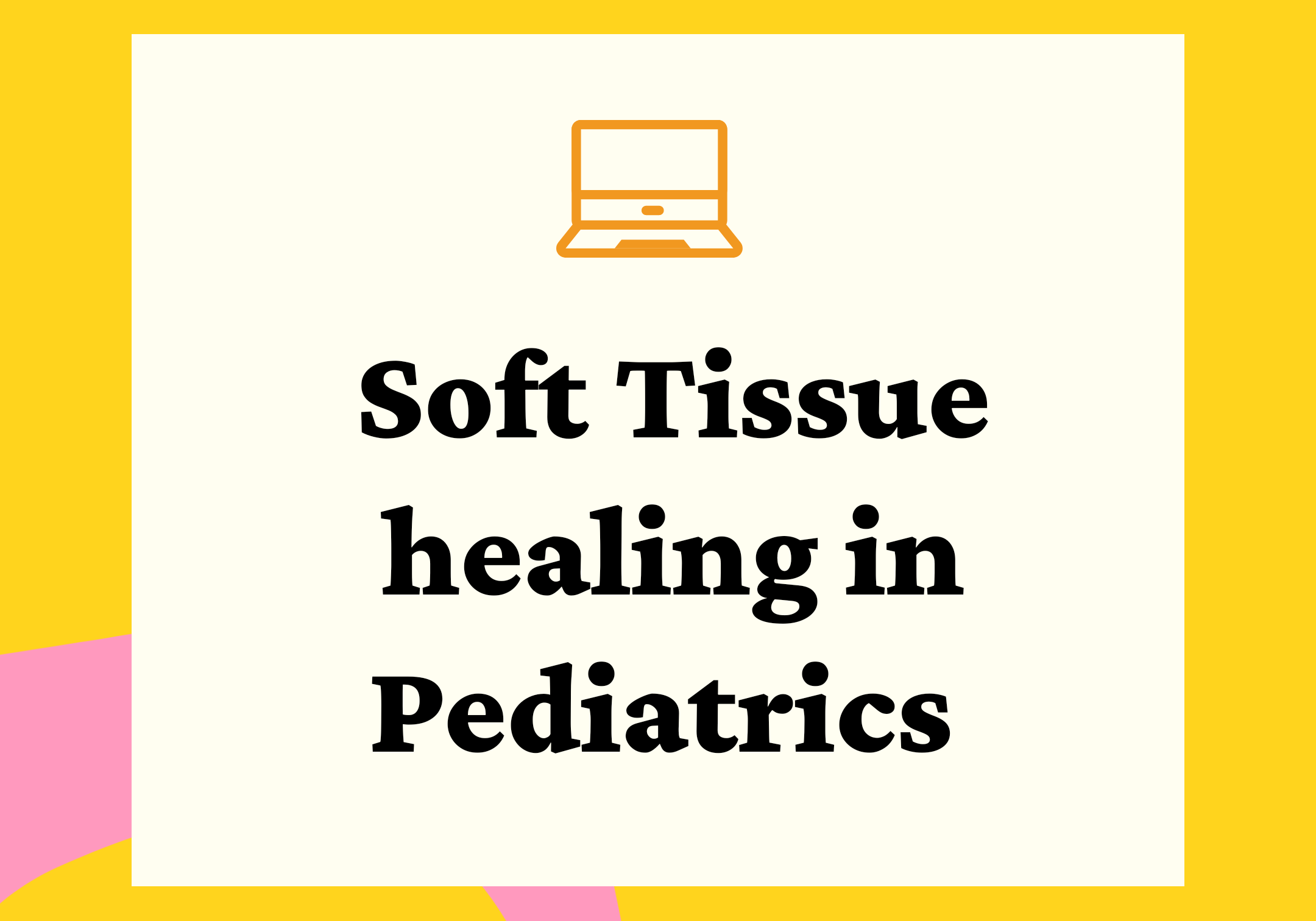 soft tissue healing