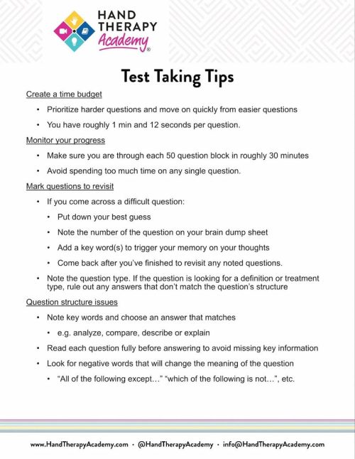 Passing the CHT Exam