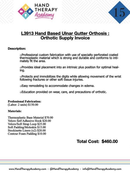 Orthosis Invoice Ebook